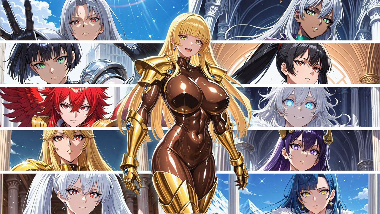 天帝国ガルガンティスの集合イラスト