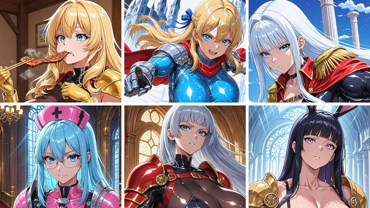 リナーハイン中立国の集合イラスト